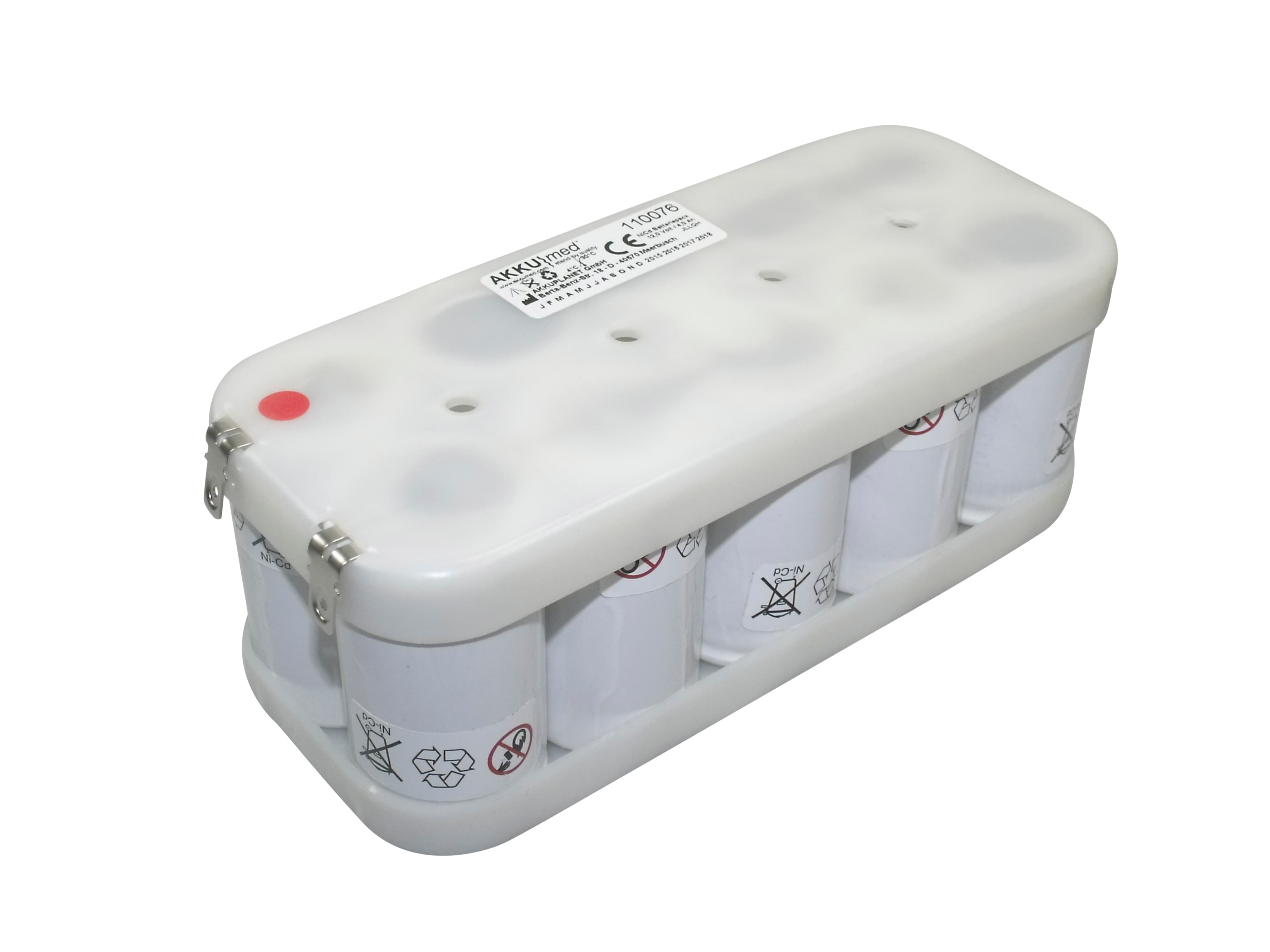 Batterie NC pour défibrillateur Siemens Sirecard P / Theracard PM conforme CE