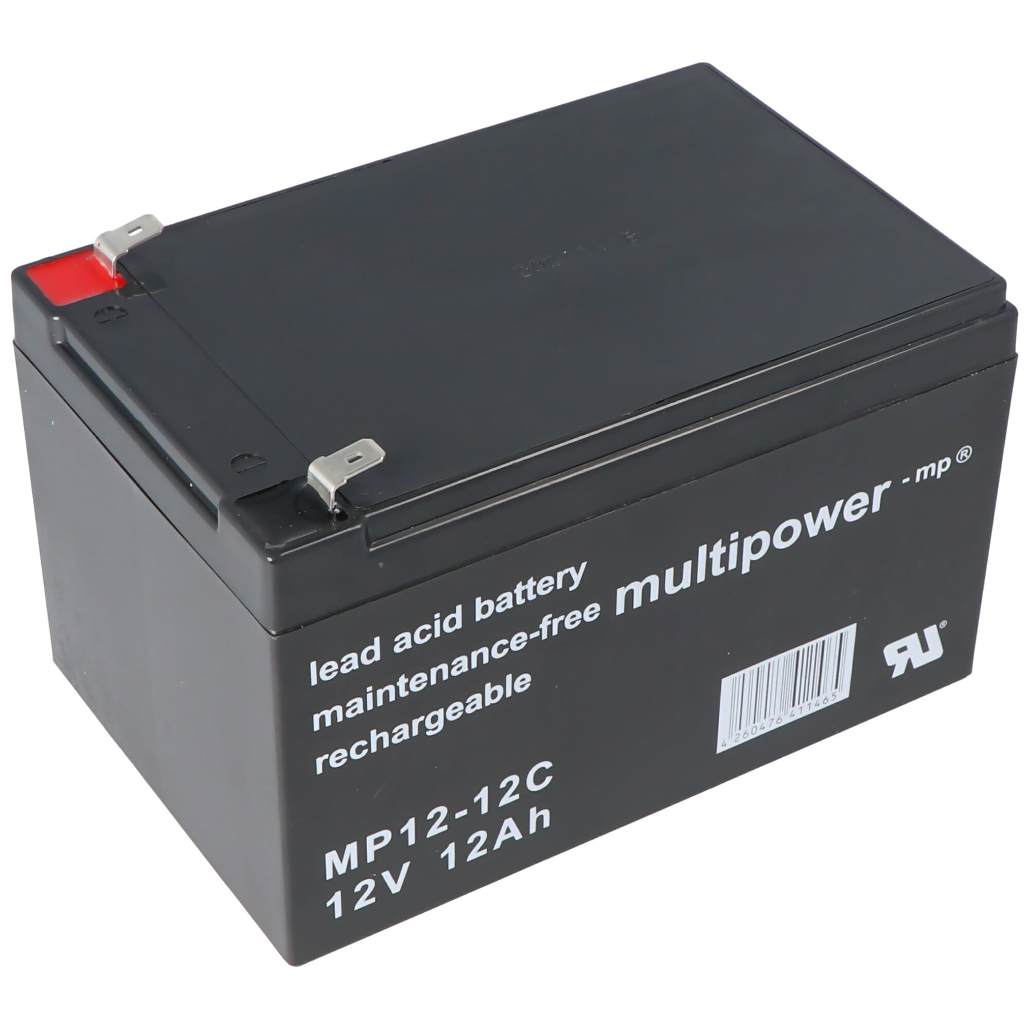 Batterie au plomb Multipower MP12-12C 12 volts, cycle, 12Ah