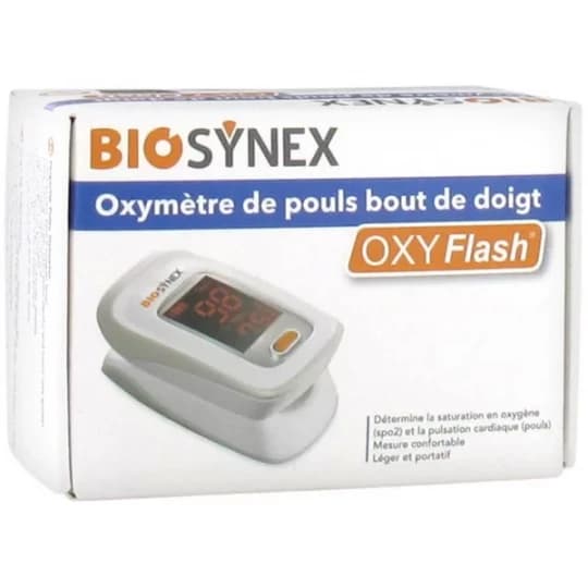 Biosynex Oxymètre de Pouls Bout de Doigt