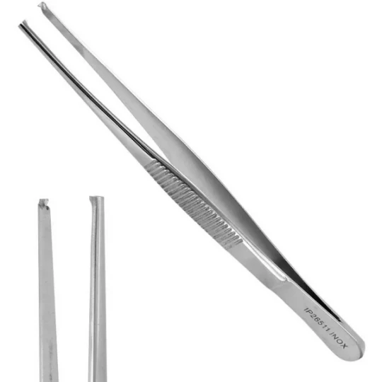 Pince à dissection fine avec griffes