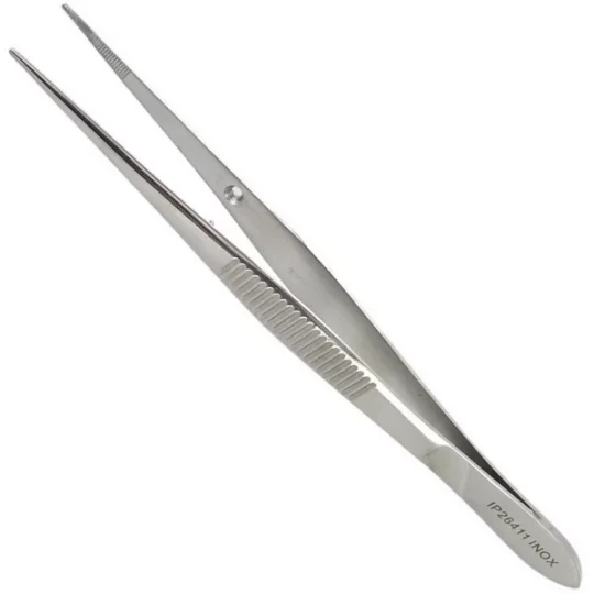 Pince à dissection fine pointue sans griffe