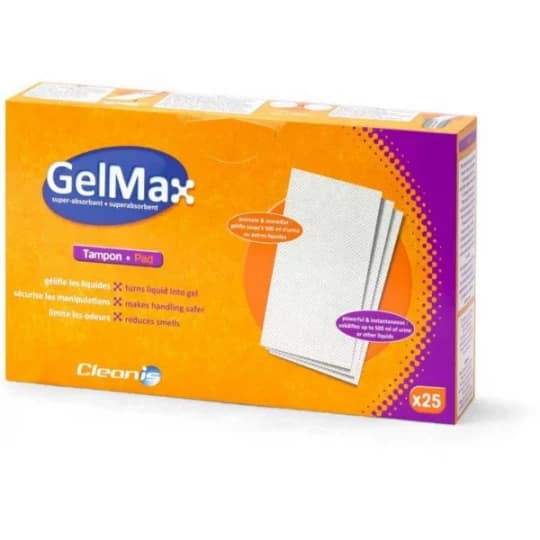 GelMax Pad Tampons Super Absorbants Cleanis X 25